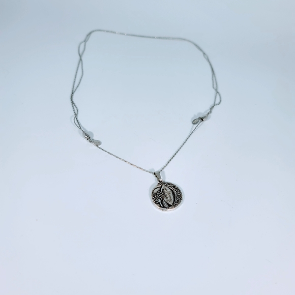 Alex and Ani Silver Pull Chain Necklace Rulers Of - Picture 6 of 9